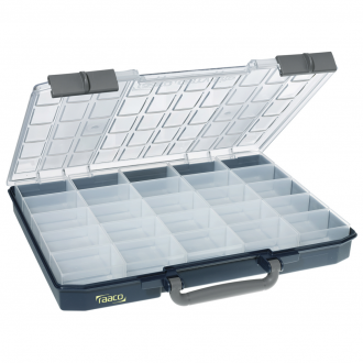 Raaco Mallette de rangement avec 25 inserts CarryLite 55 5x10 136297