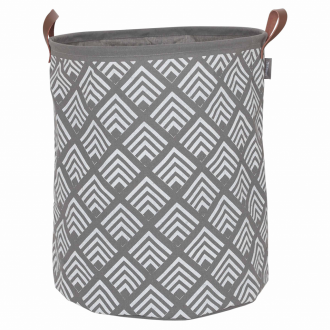 Sealskin panier à linge angoli gris 60 l 362292012