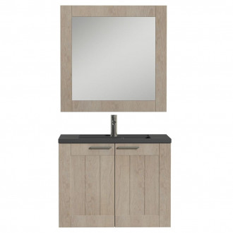 Tiger meuble de salle de bain frames 80 cm chêne noir 1646423740