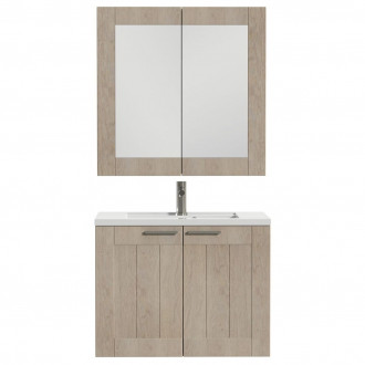 Tiger meuble de salle de bain frames 80 cm chêne blanc 1646323750