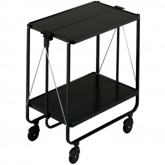 Leifheit chariot de cuisine pliable noir 74237