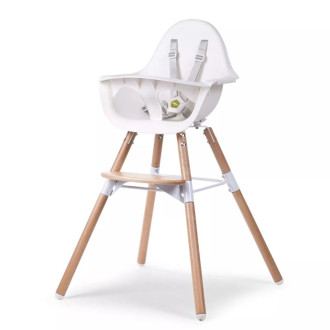 Childwood chaise haute bébé 2-en-1 evolu 2 blanc chevochnw