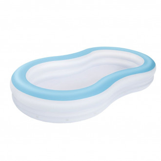 Bestway piscine led en forme de vague 280 x 157 x 46 cm