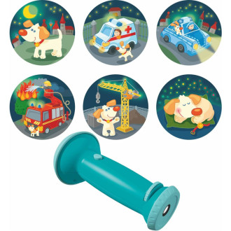 Haba lampe de poche projecteur d'image waldi le chien de garde 301636