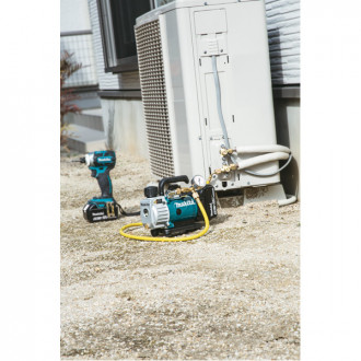 pompe a vide 18 v li-ion 5 ah 50 l/min 20 pa - dvp180rt