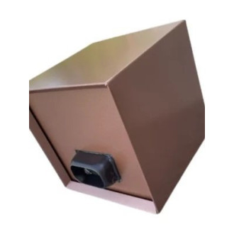 Boite à eau alu 400x400x400 - RAL Cuivré