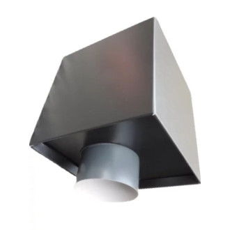 Boite à eau alu 200x200x210 - RAL 9005 Noir