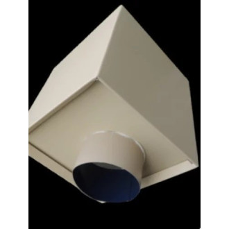 Boite à eau alu 250x250x250 - RAL 1015 Ivoire