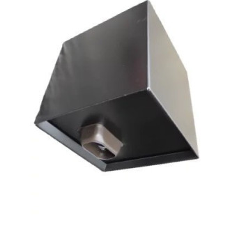 Boite à eau alu 400x400x400 - RAL 9005 Noir