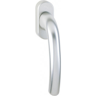 Bouton oscillo-battant Tokyo HOPPE - Argent F1 - carré 7x35mm - vis 5x45 - 0710/U26