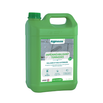 Imperméabilisant terrasses - Dallages et sols extérieurs - Bidon de 5L Imperméabilisant terrasses - Dallages et sols extérieurs - Bidon de 5L