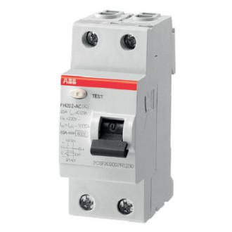 Interrupteur différentiel 63a abb f202s a-63a/30ma