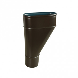 Jambon de branchement aluminium Ø80