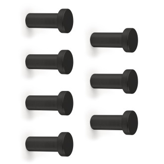 Cintre mural Wellington, 1 lot de 7 unités - Coloris au choix-Noir