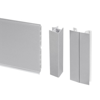 Kit de plinthes de cuisine Plasline - hauteur et coloris u choix