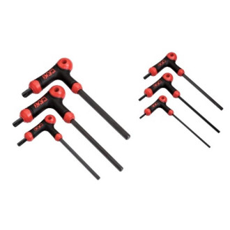 Jeux de 6 clés mâles à poignée pour empreinte torx - 66 ptx j 6