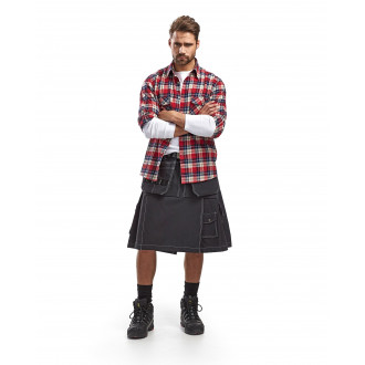 Kilt de travail Noir