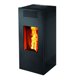 Poele a granulés rubia ec12 noir Poele a granulés rubia ec12 noir
