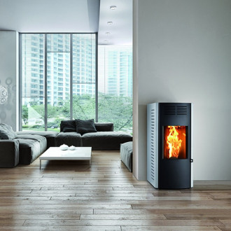 Poele a granulés nyssa c9 gris