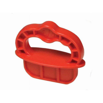 Bague d'espacement kreg deck jig - rouge - 1/4 - 12 pièces - deckspacer-red