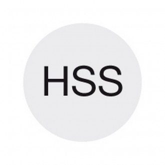 Lame de scie circulaire à métaux en acier à coupe rapide, DIN 1837 A, dents droites, denture fine, Ø j15 : 25 mm, Larg. : j11 1,0 mm