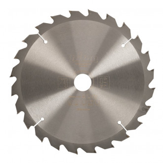 Lame de scie pour travail du bois - 250 x 30 mm 24 dents