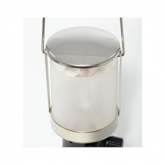 Lampe a gaz lg 400 m. Lampe camping piezo. Coque acier. Lampe de camping pour bouteille de gaz 190g perçable