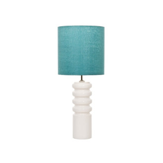 Lampe bubble, céramique, blanc, sans abat-jour