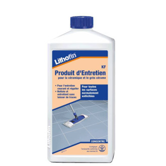 Lithofin kf produit d'entretien 1l - nettoyant carrelage et grès céram