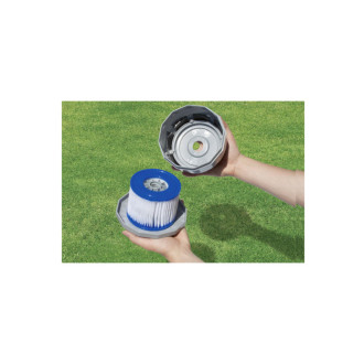 Lot de 2 filtres à cartouche bestway - type 4 - pour spa - 60311