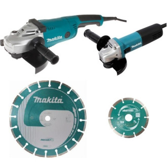 LOT MAKITA : Meuleuse Ø230 MM 2200W GA9020 + Meuleuse Ø125 MM 840W 9558NB - LOT0032-p