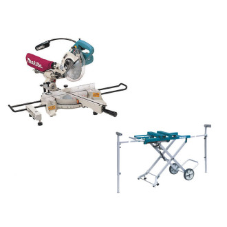 Scie radiale - 190 mm – 1010W guide laser + Chariot-établie MAKITA LS0714FLCHARIOT