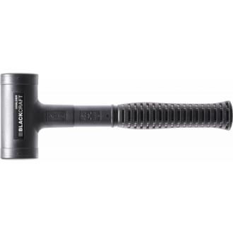 Maillet blackcraft manche en tube d'acier, anti-dérapant et incassable, ø 50