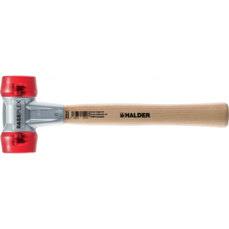 Maillets baseplex, avec boîtier en zinc mouléet manche en bois, ø 30, embout en acétate de cellulose