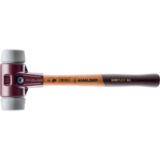 Maillets simplex, avec boîtier en fonte malléable et manche en bois, ø 50, tpe moyen