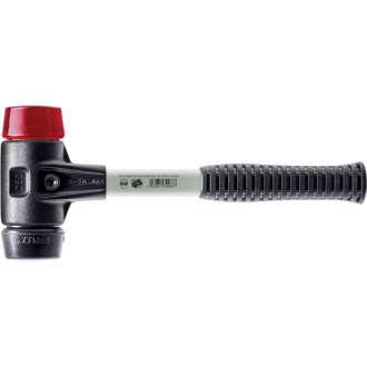 Maillets simplex, avec boîtier en fonte malléable renforcée et manche en fibre de verre, ø 40, caoutchouc chargé / plastique