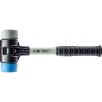 Maillets simplex, avec boîtier en fonte malléable renforcée et manche en fibre de verre, ø 40, tpe souple / tpe moyen