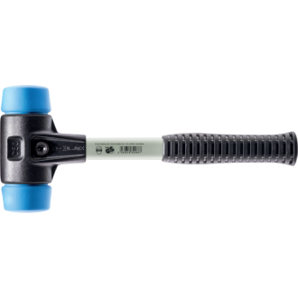 Maillets simplex, avec boîtier en fonte malléable renforcée et manche en fibre de verre, ø 50, tpe souple