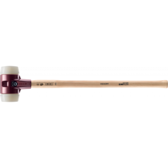 Marteaux de frappeur simplex, avec boîtier en fonte malléable et manche en hickory, ø 80 / manche 800 mm, nylon