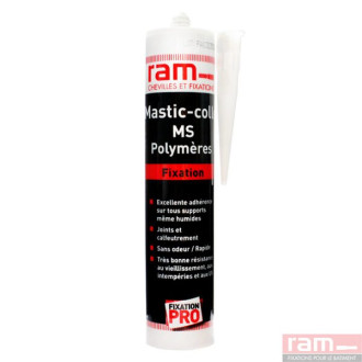 Mastic Colle Polymère hybride Transparent 300ml
