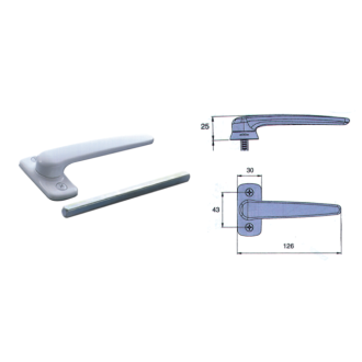 Bequille simple horus bronze 8019 - 2050a