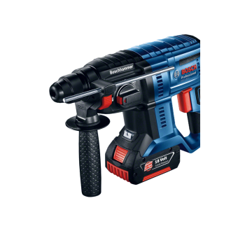 Perforateur BOSCH GBH 18V-20 Professional - 2 batteries 5.0 Ah 18V + Chargeur rapide + Coffret de transport - 0611911003