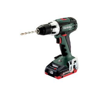Perceuse visseuse metabo - bs 18v - lt 2 x 4,0 ah lihd, asc 55, coffret - 602102800