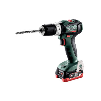Perceuse à percussion metabo - powermaxx sb 12v - bl 2 x 4,0 ah li-hd, asc 55, coffret - 601077800
