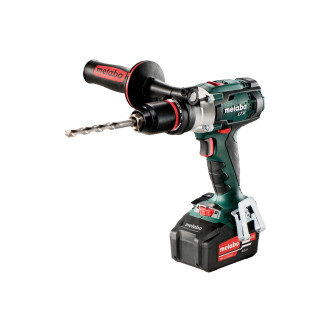 Perceuse à percussion metabo - sb 18v - ltx impuls 2 x 4,0 ah li-power, asc 55, coffret - 602192500