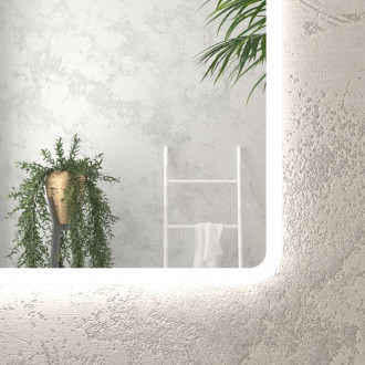 Miroir salle de bain avec éclairage LED - 40x60cm - GO LED Aurlane - MIR038