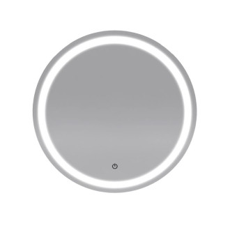 Miroir salle de bain LED auto-éclairant CIRCLE LIGHT Ø59cm Aurlane - MIR009