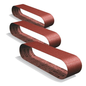 Bandes abrasives femi 75 x 2000 mm - grain 60 - boite de 3 - 3239937