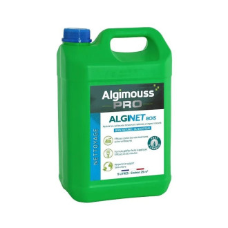 Nettoyant rénovateur - ALGINET Bois naturel ou exotique - Bidon de 5L - 096002