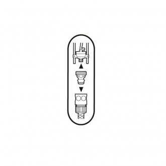 Adaptateur pour pas de vis européen GARDENA - 2921-20
